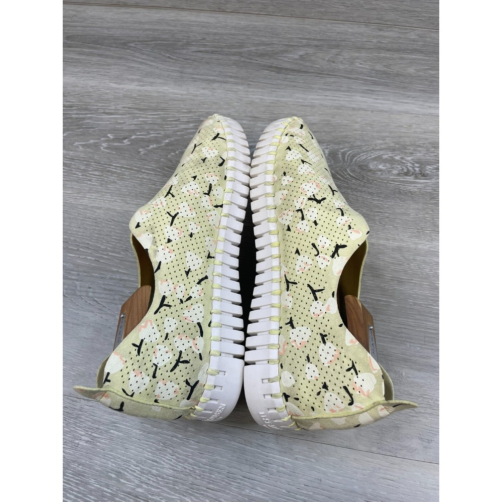 Ilse Jacobsen Tulip Women's Sneaker Running Flat‎ 8 Green Floral Athletic Shoes - Picture 6 of 12